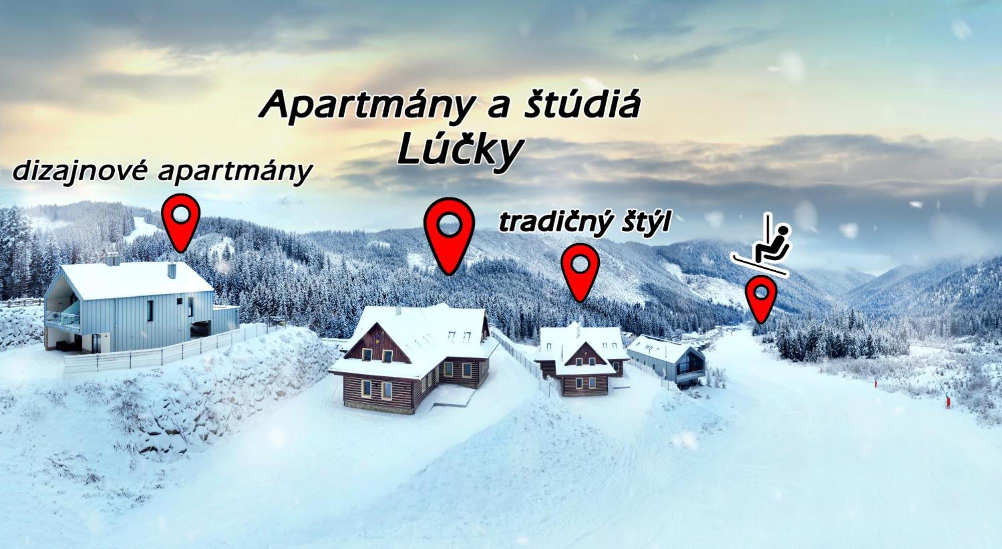 Apartmany A Studia Lucky, Ski-In Ski-Out ,Chopok Jasna, Demaenovska Dolina Zewnętrze zdjęcie